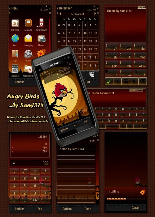 angry birds symbian 3 game